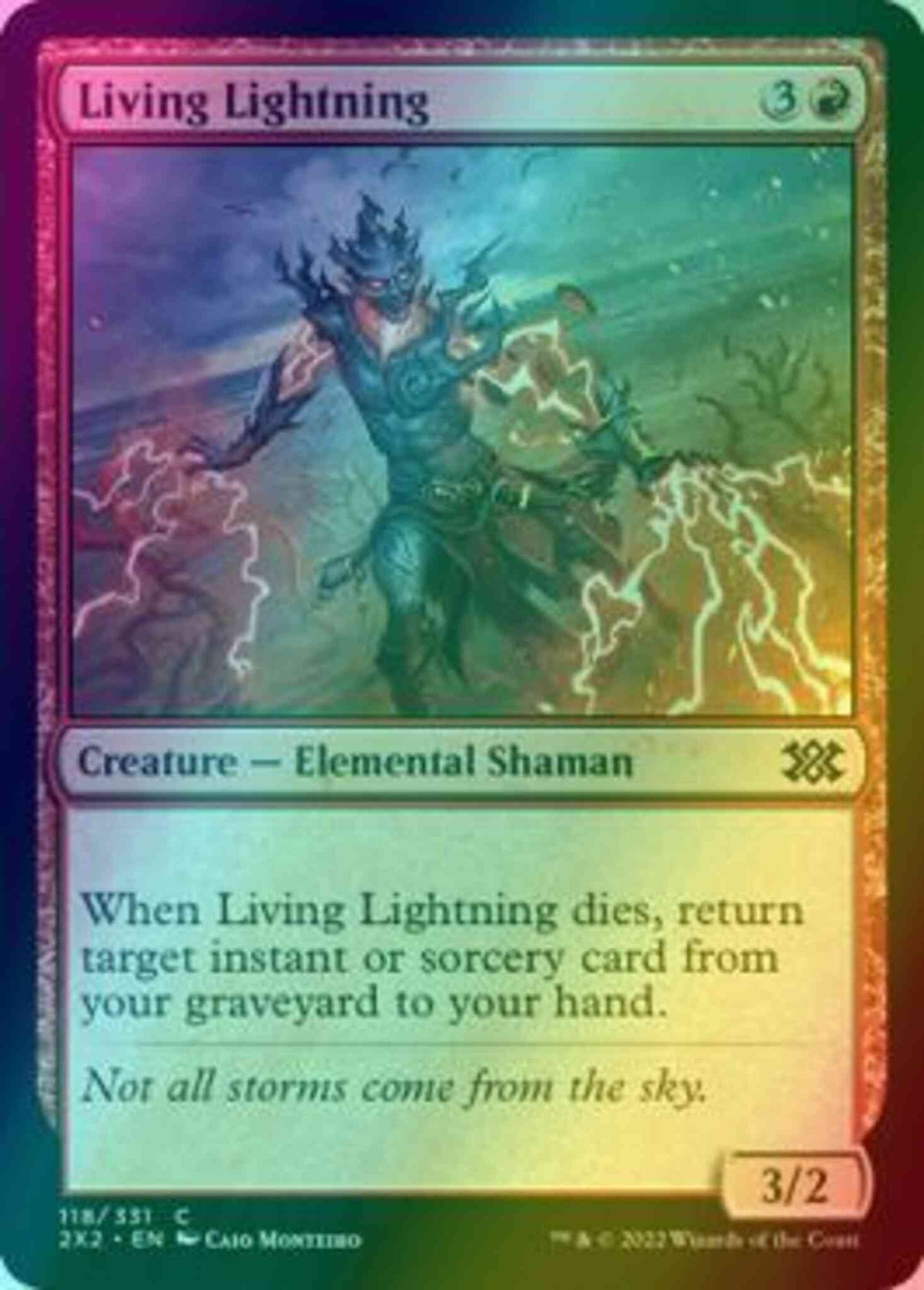 Living Lightning [118] [Double Masters 2022] [Foil]