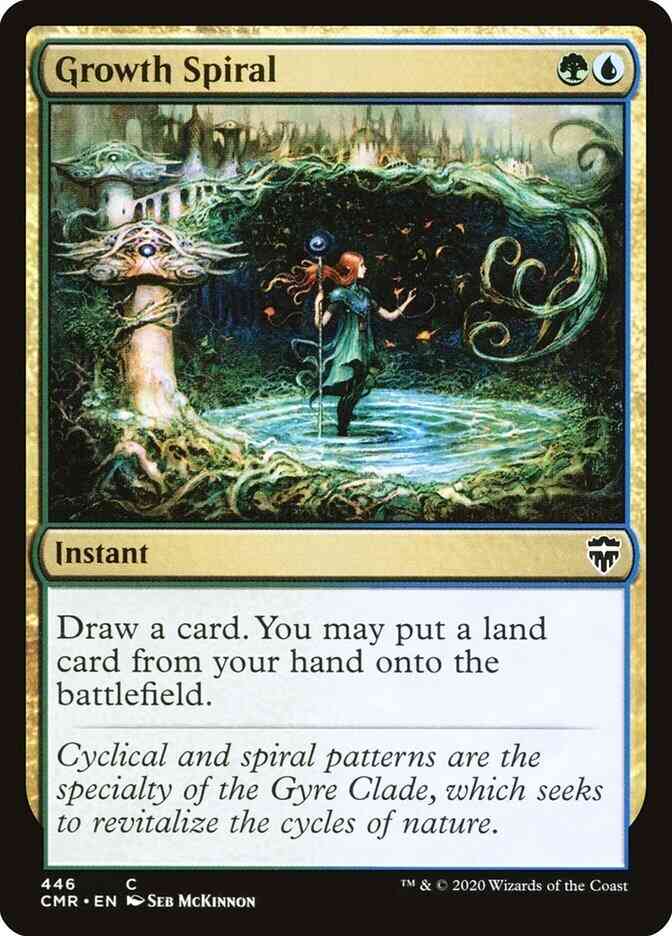 Growth Spiral [446] [Commander Legends] [Non-Foil]