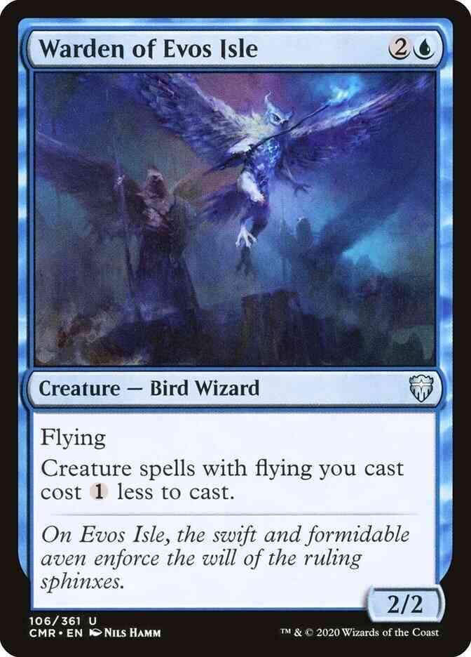 Warden of Evos Isle [106] [Commander Legends] [Non-Foil]