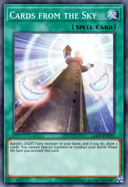 Cards from the Sky - SR05-EN027 - Common - 1st Edition