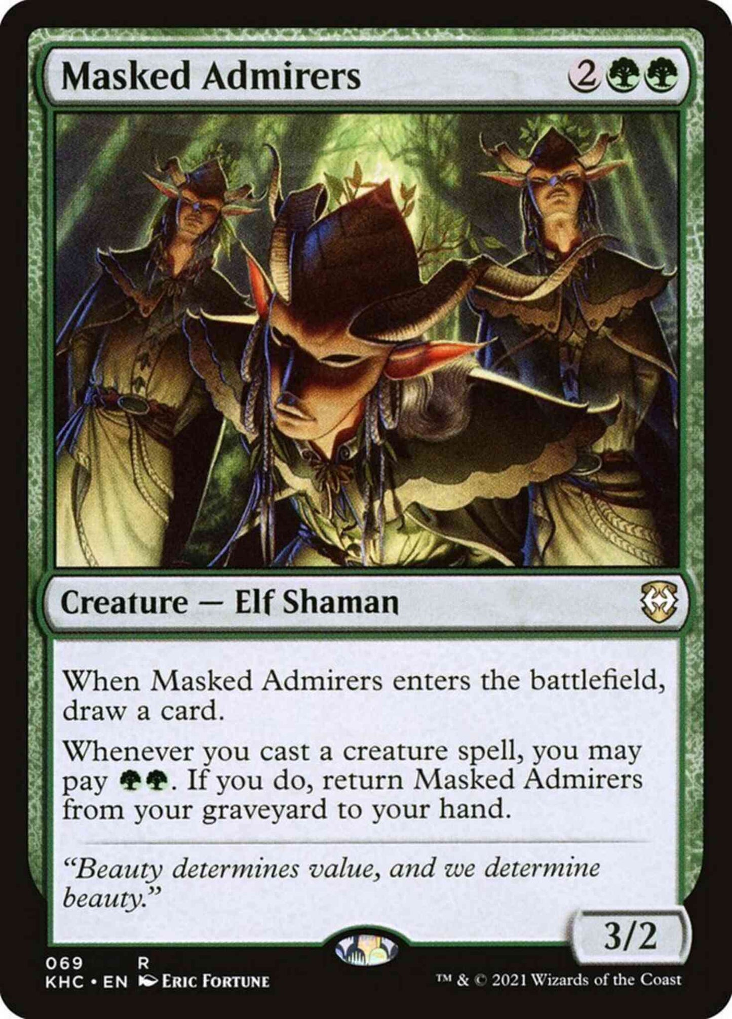 Masked Admirers [69] [Kaldheim Commander] [Non-Foil]