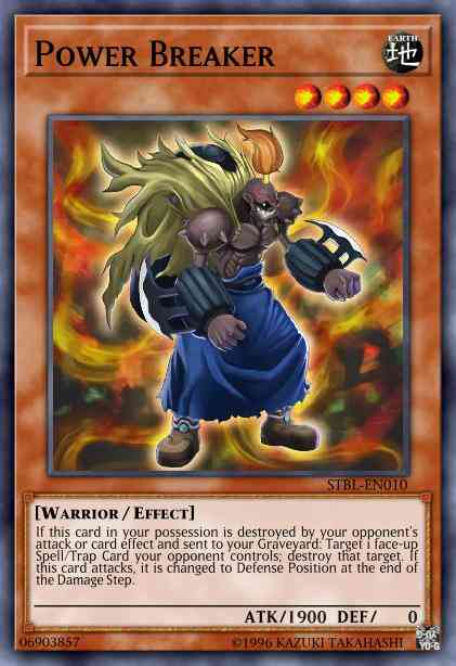 Power Breaker - STBL-EN010 - Super Rare - 1st Edition