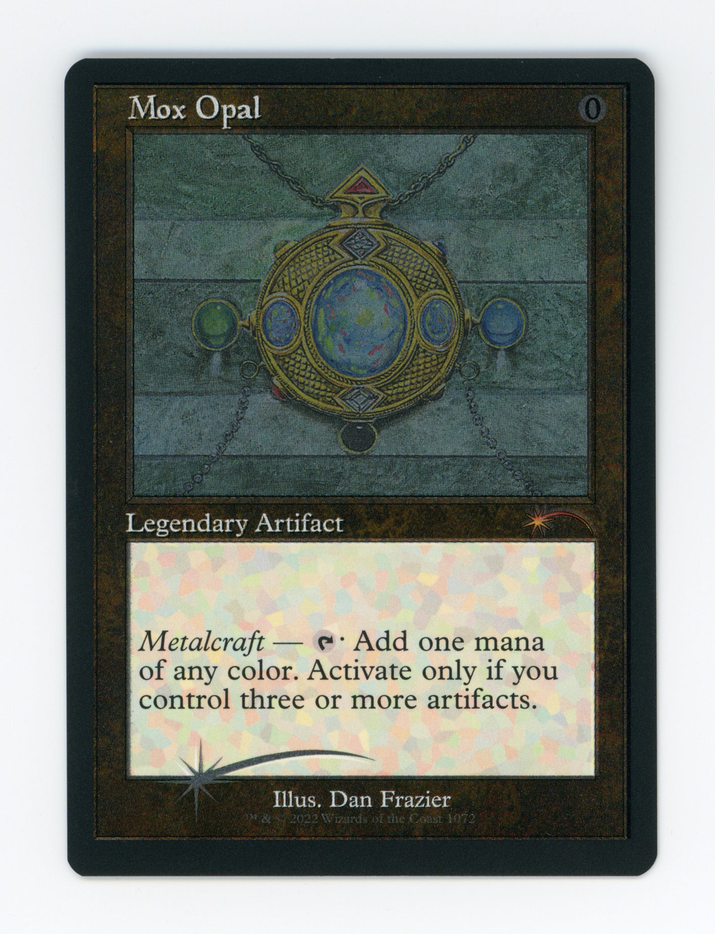 Mox Opal — Retro Frame|Dan Frazier|Etched Foil — ID 17300