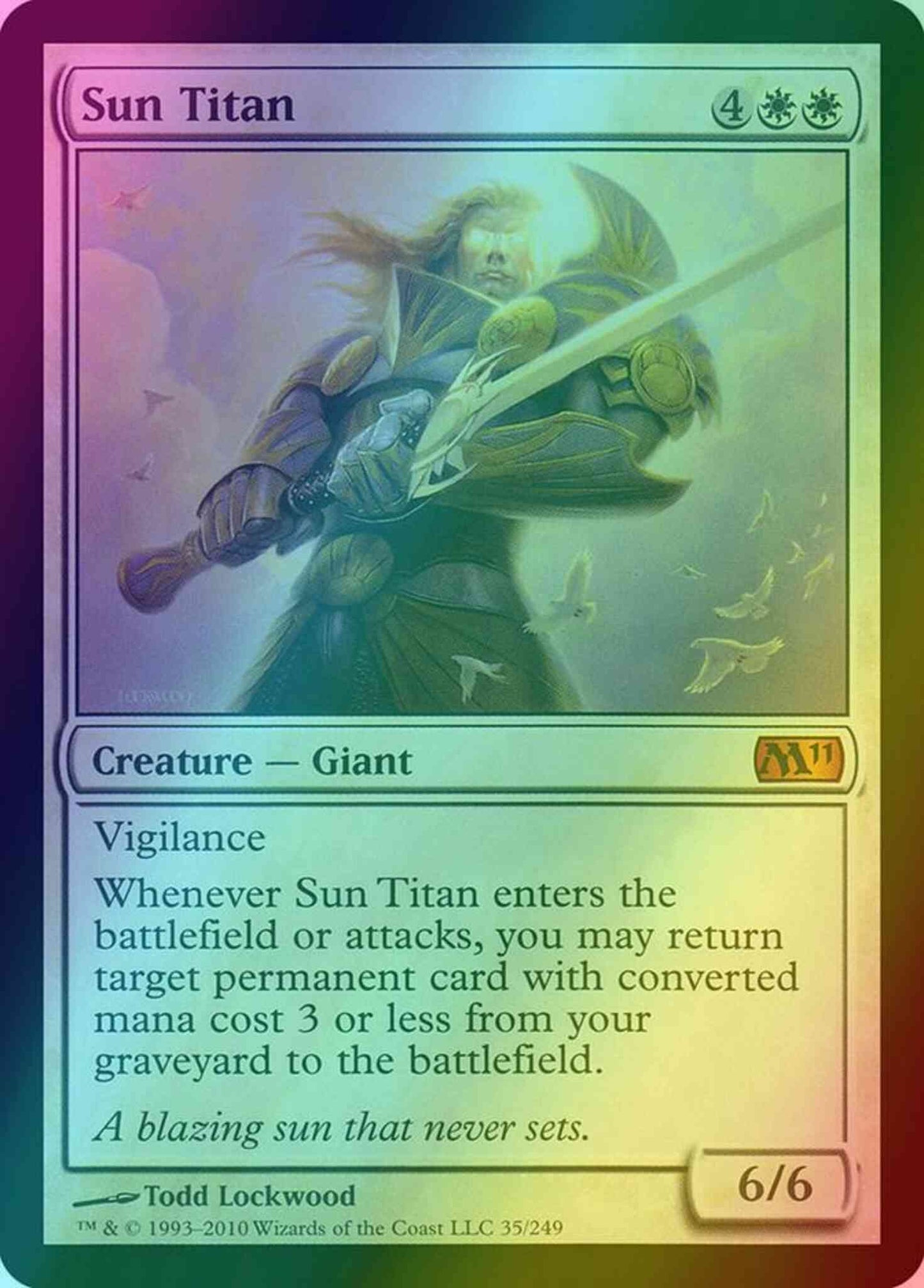 Sun Titan [35] [Magic 2011] [Foil]
