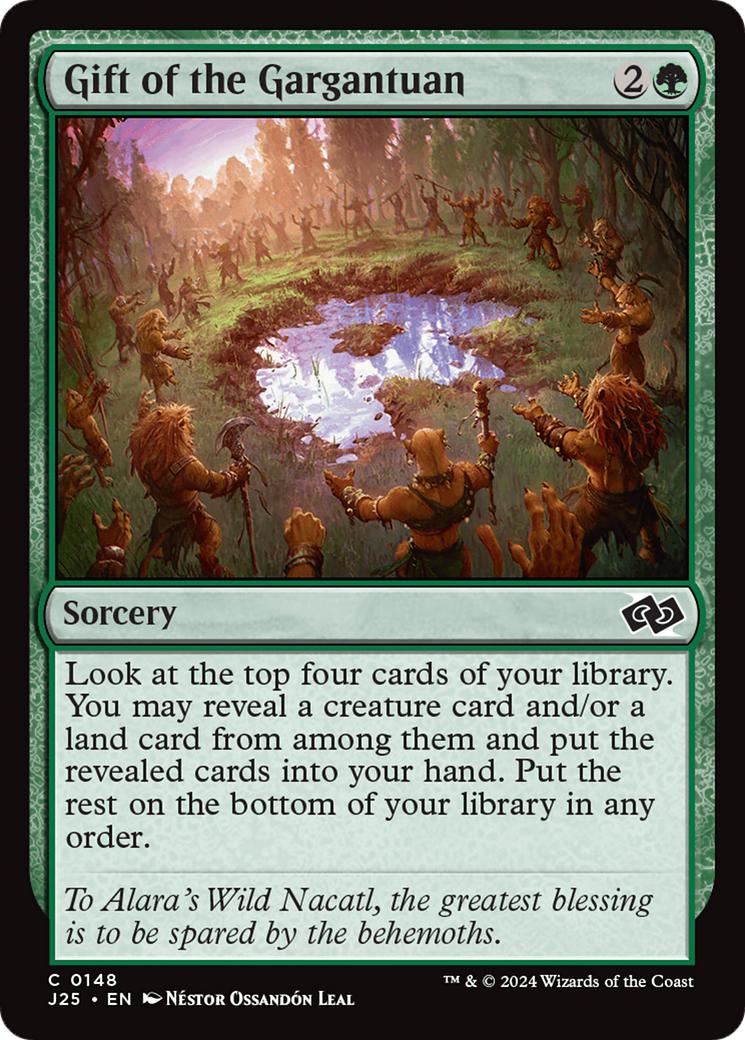 Gift of the Gargantuan [148] [Foundations: Jumpstart] [Non-Foil]