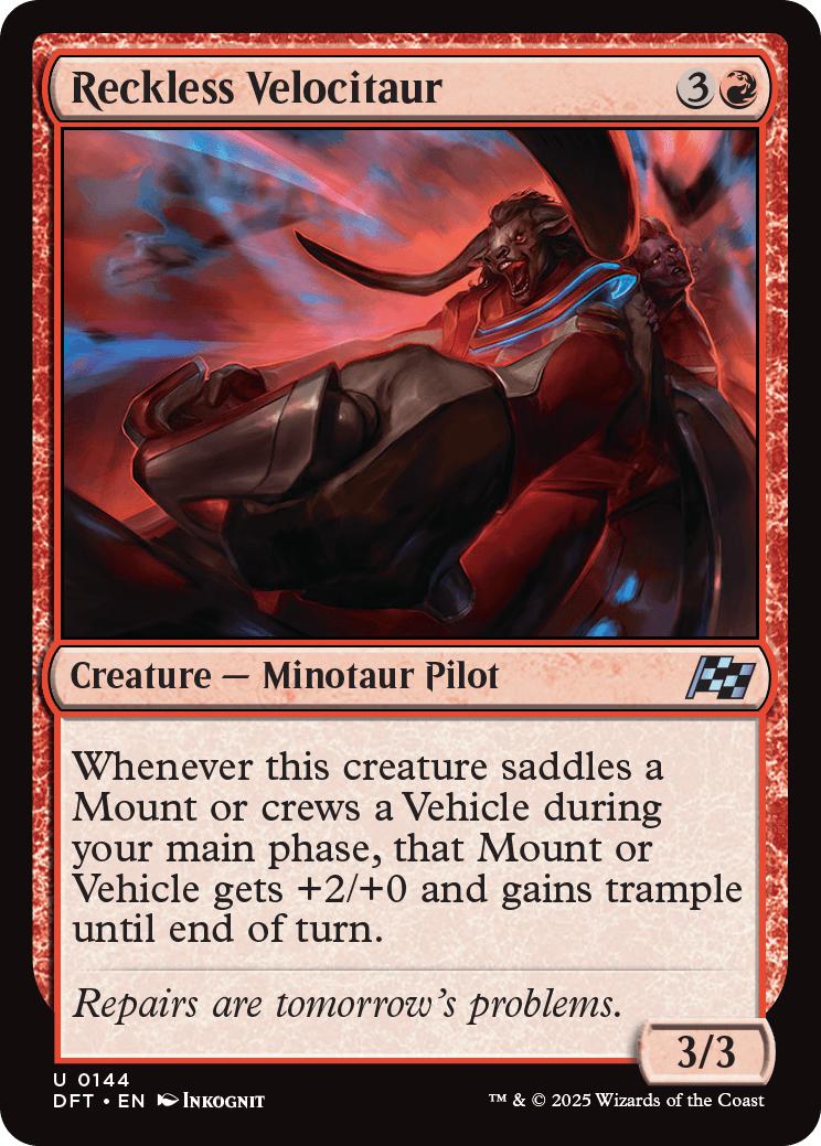Reckless Velocitaur [144] [Aetherdrift] [Non-Foil]
