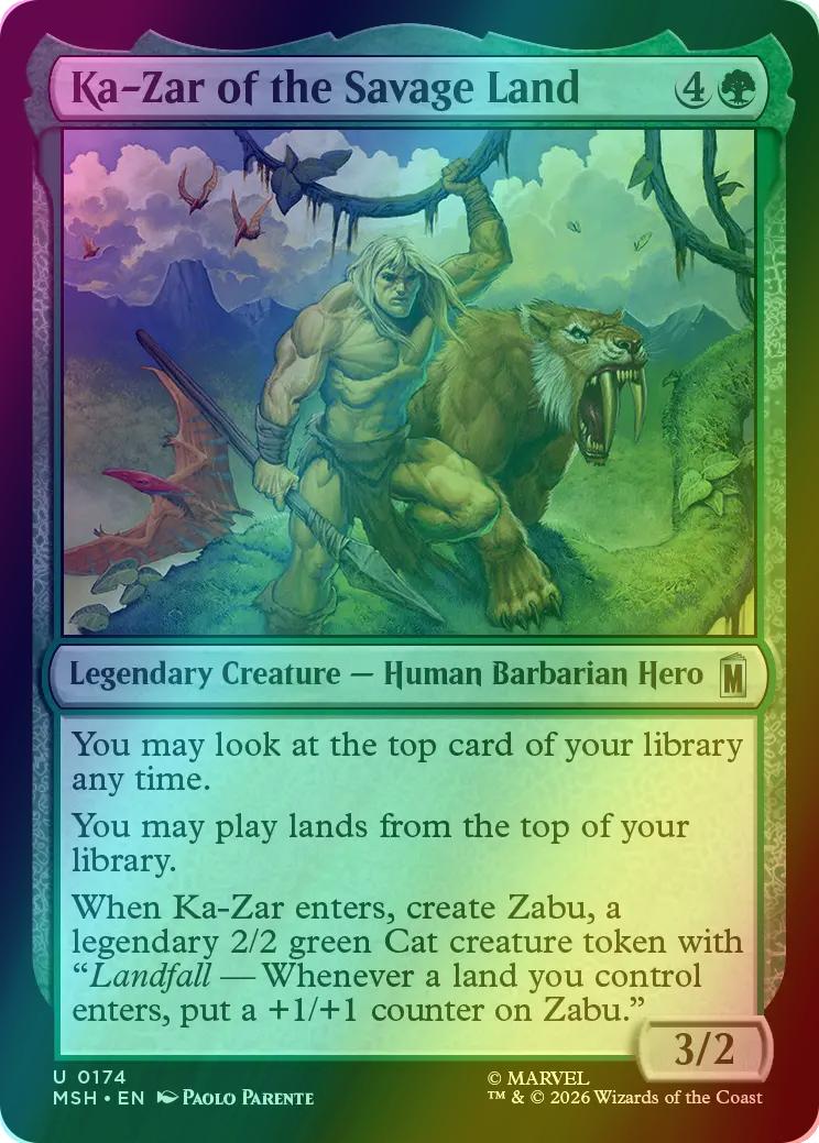 Ka-Zar of the Savage Land [174] [Marvel Super Heroes] [Foil]
