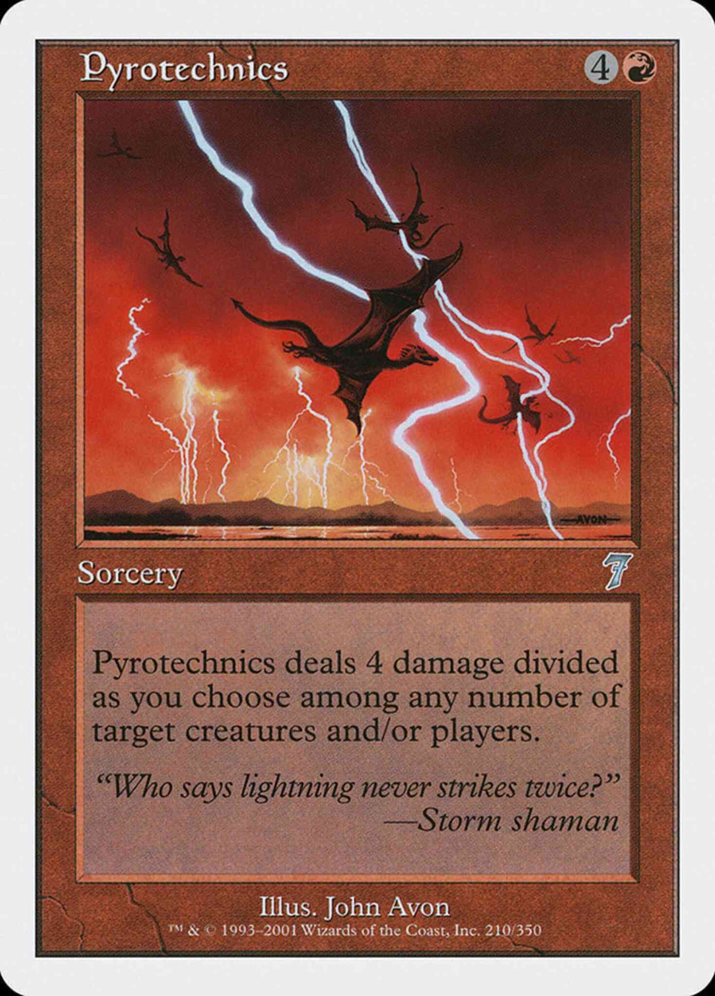 Pyrotechnics [210] [Seventh Edition] [Non-Foil]