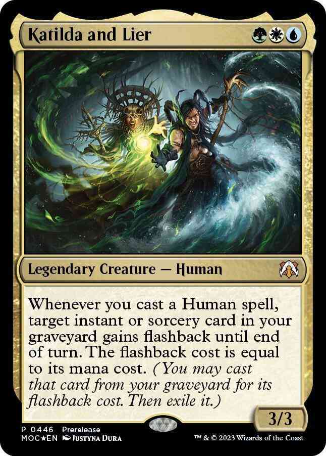 Katilda and Lier [446] [Prerelease] [March of the Machine: Commander] [Non-Foil]