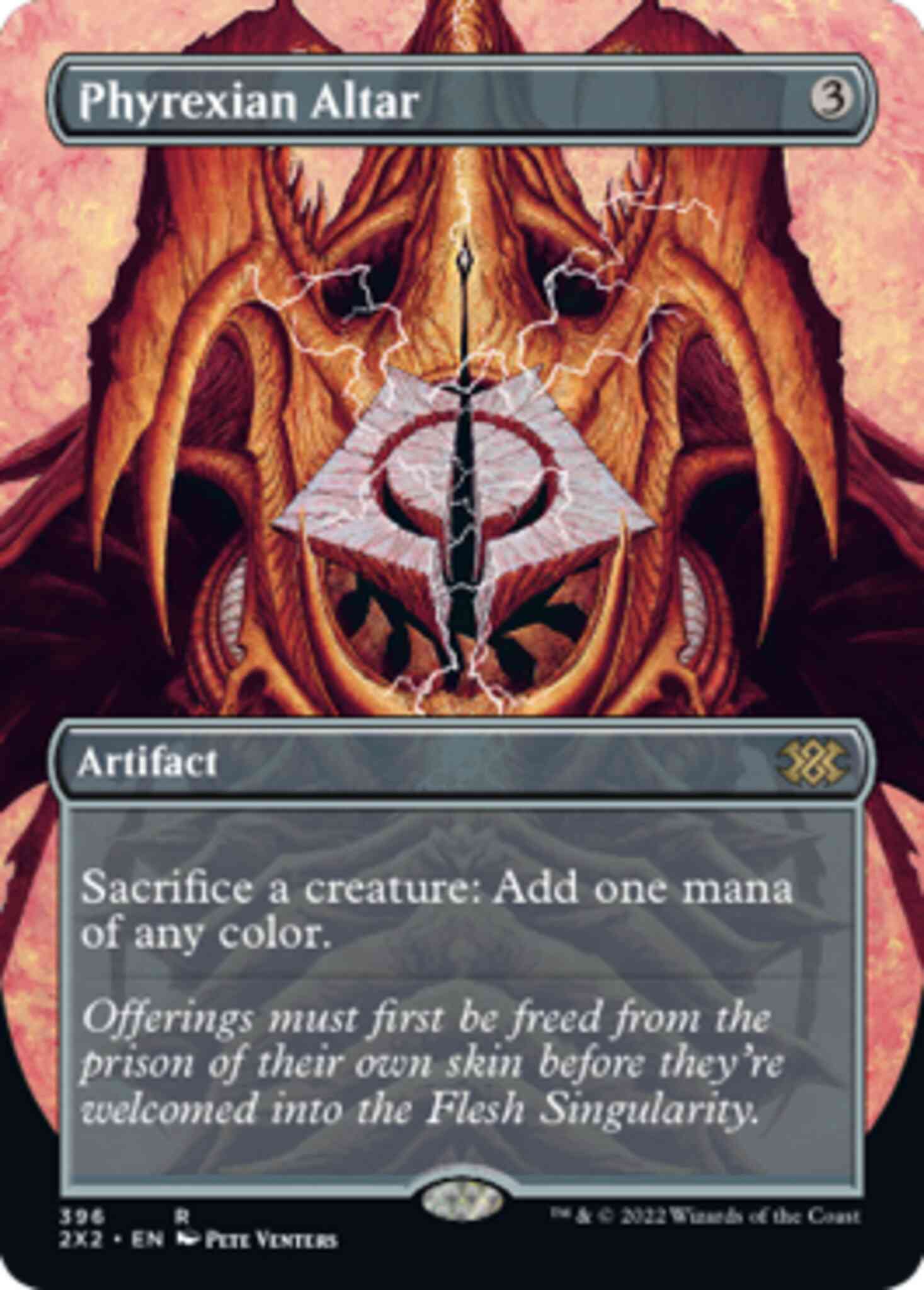 Phyrexian Altar [396] [Borderless] [Double Masters 2022] [Non-Foil