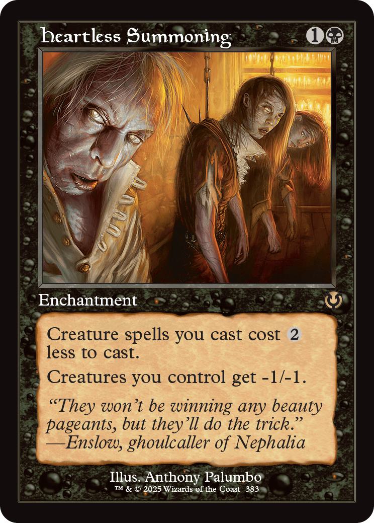 Heartless Summoning [383] [Retro Frame] [Innistrad Remastered] [Non-Foil]