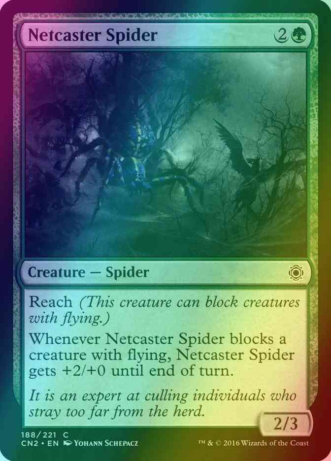 Netcaster Spider [188] [Conspiracy Take The Crown] [Foil]