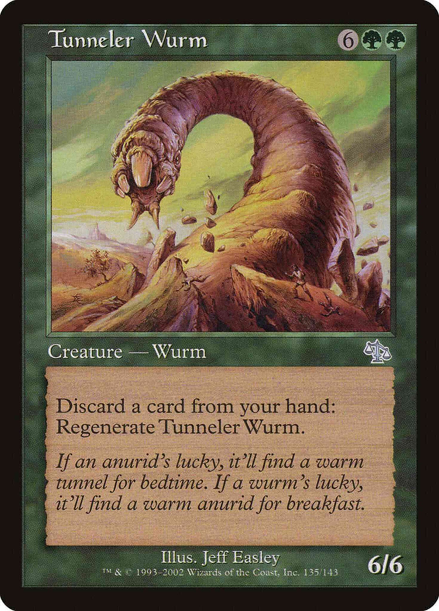 Tunneler Wurm [135] [Judgment] [Non-Foil]