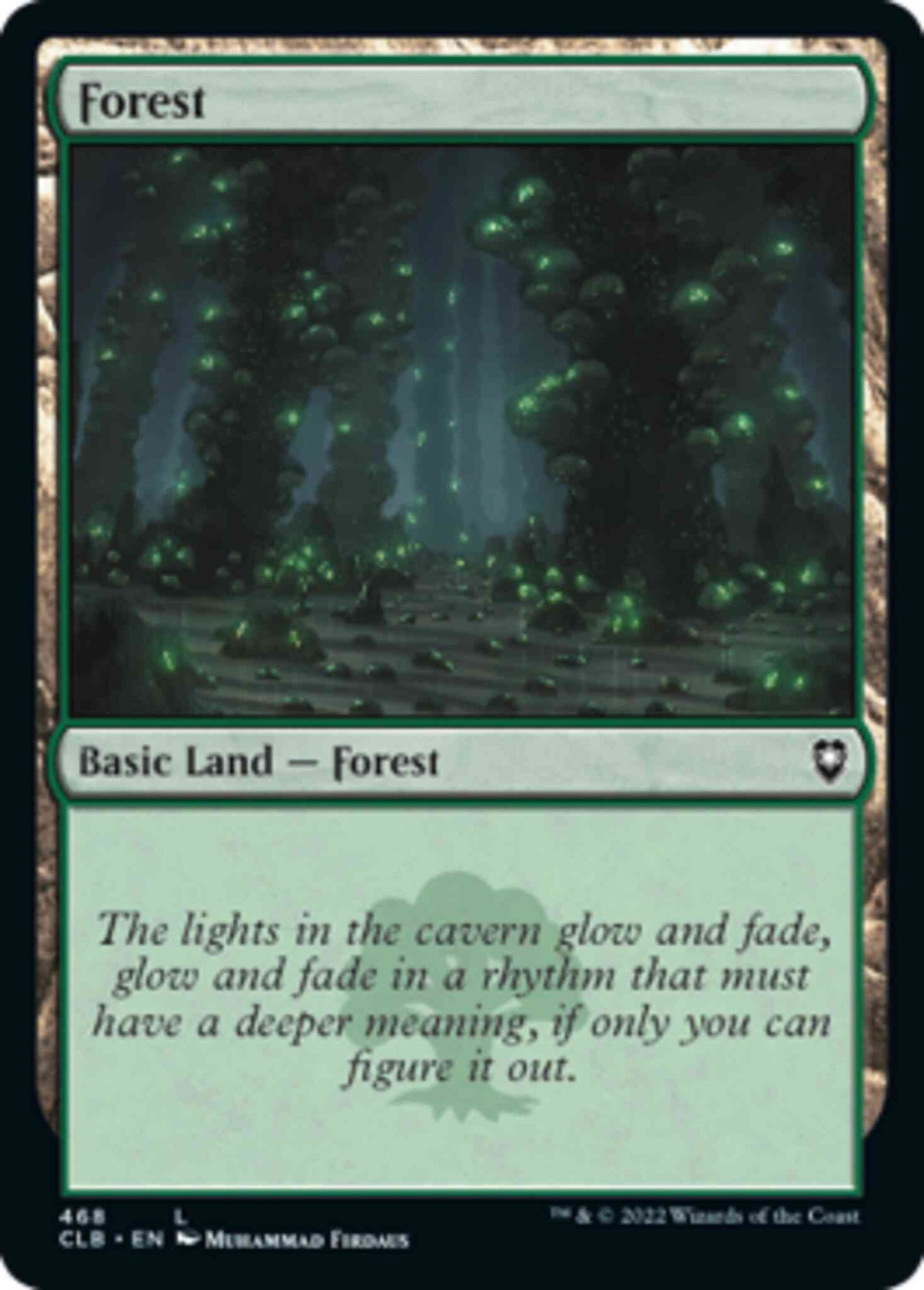 Forest [468] [Commander Legends: Battle for Baldur's Gate] [Non-Foil]