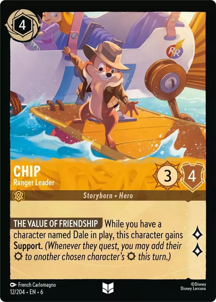Chip - Ranger Leader - 12/204 [Azurite Sea] [Non-Foil]