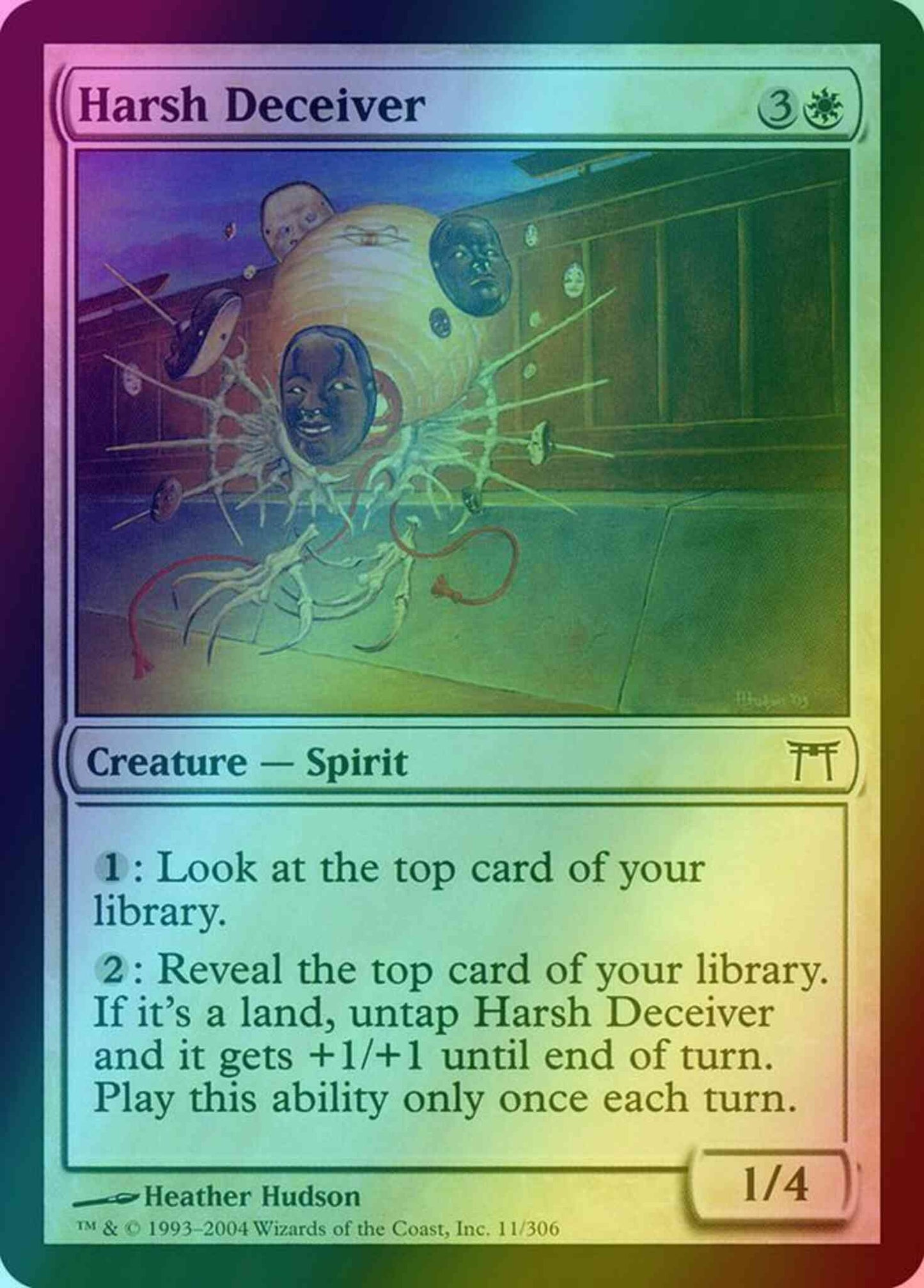Harsh Deceiver [11] [Champions of Kamigawa] [Foil]