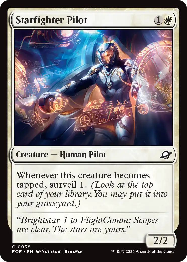 Starfighter Pilot [38] [Edge of Eternities] [Non-Foil]