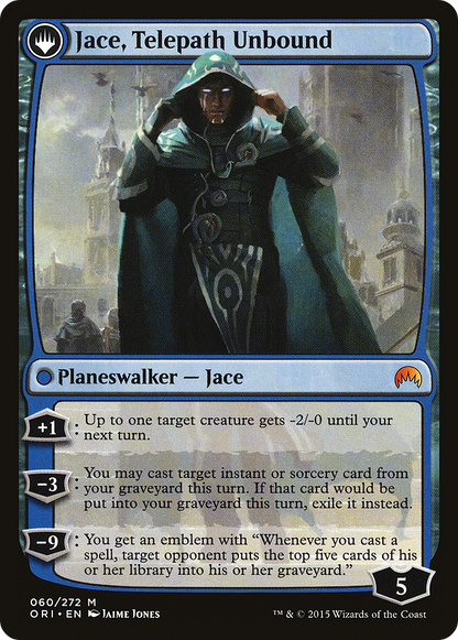 Jace, Vryn's Prodigy // Jace, Telepath Unbound [60] [Magic Origins] [Non-Foil]