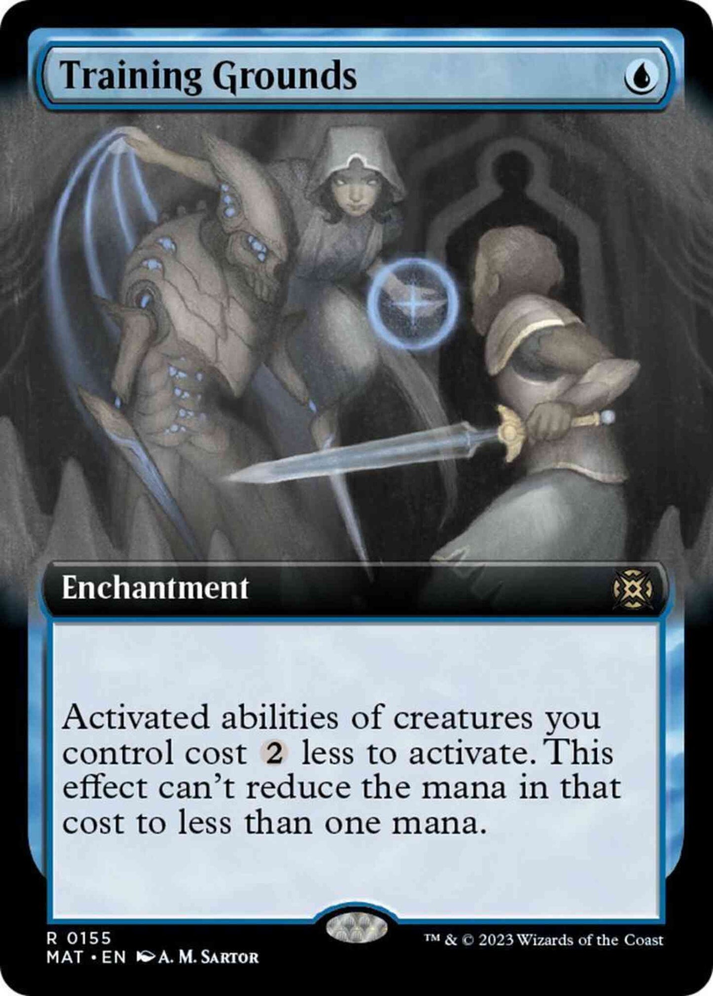 Training Grounds [155] [Extended Art] [March of the Machine: The Aftermath] [Non-Foil]