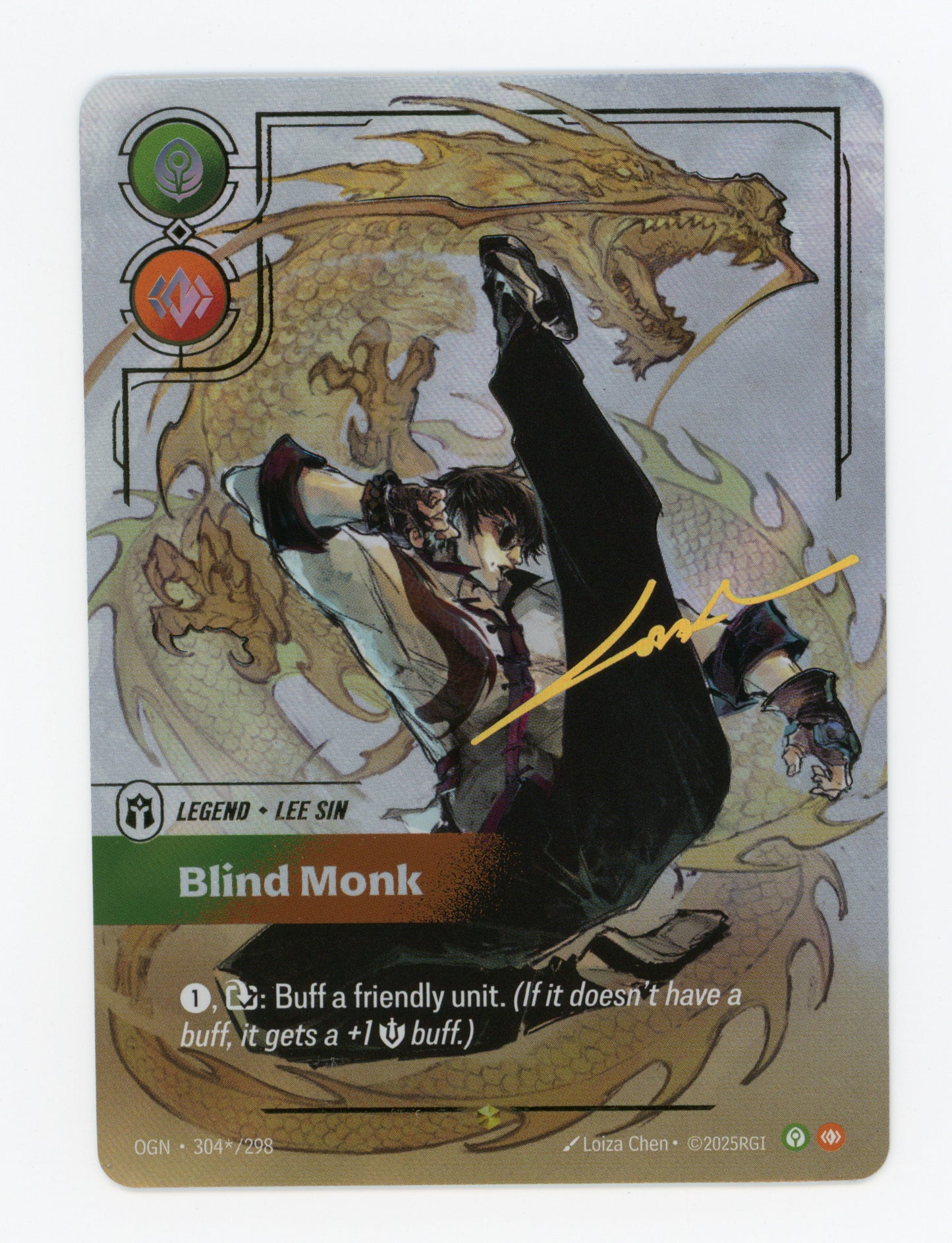 Blind Monk (Lee Sin) — Signature|Foil — ID 17454