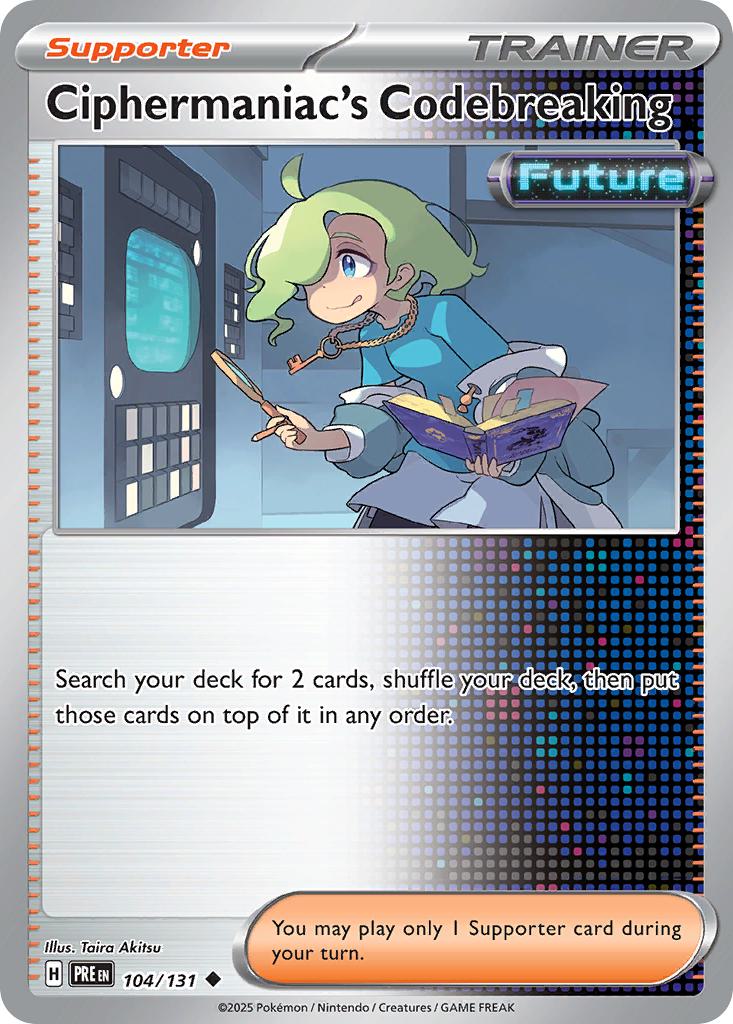 Ciphermaniac's Codebreaking - 104/131 - Uncommon [sv085-104] [Non-Holo]