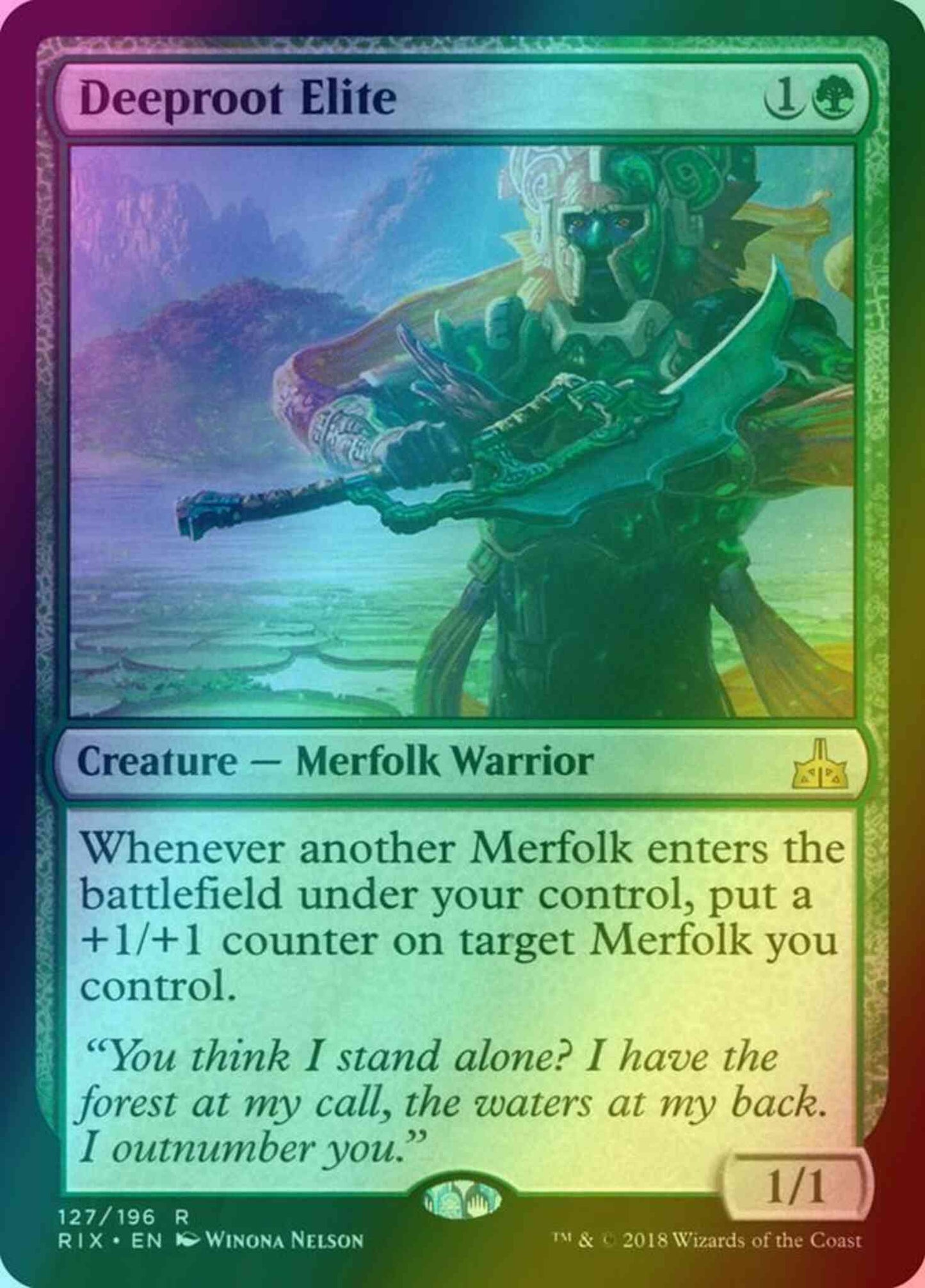 Deeproot Elite [127] [Rivals of Ixalan] [Foil]