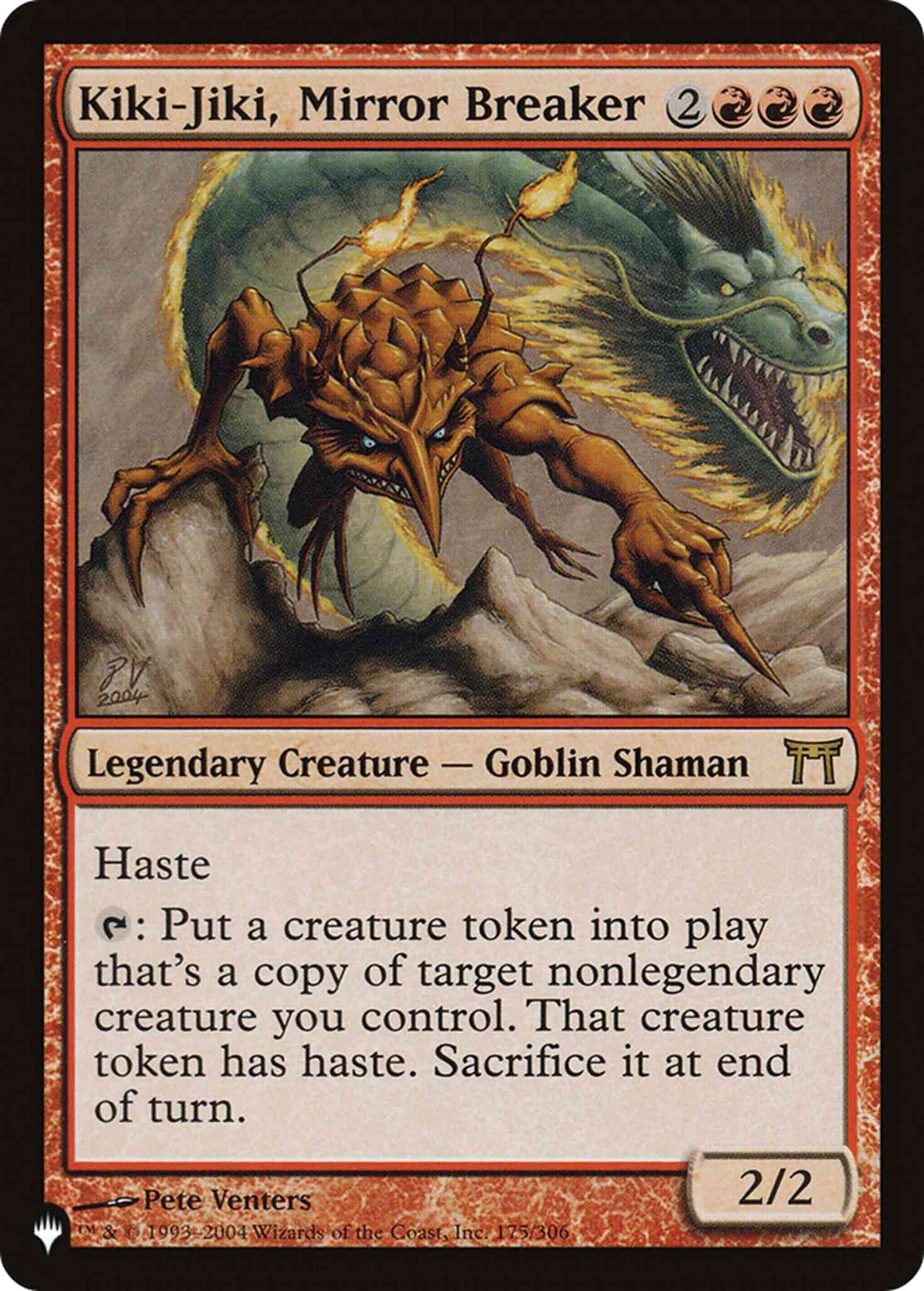Kiki-Jiki, Mirror Breaker [CHK-175] [The List] [Non-Foil]