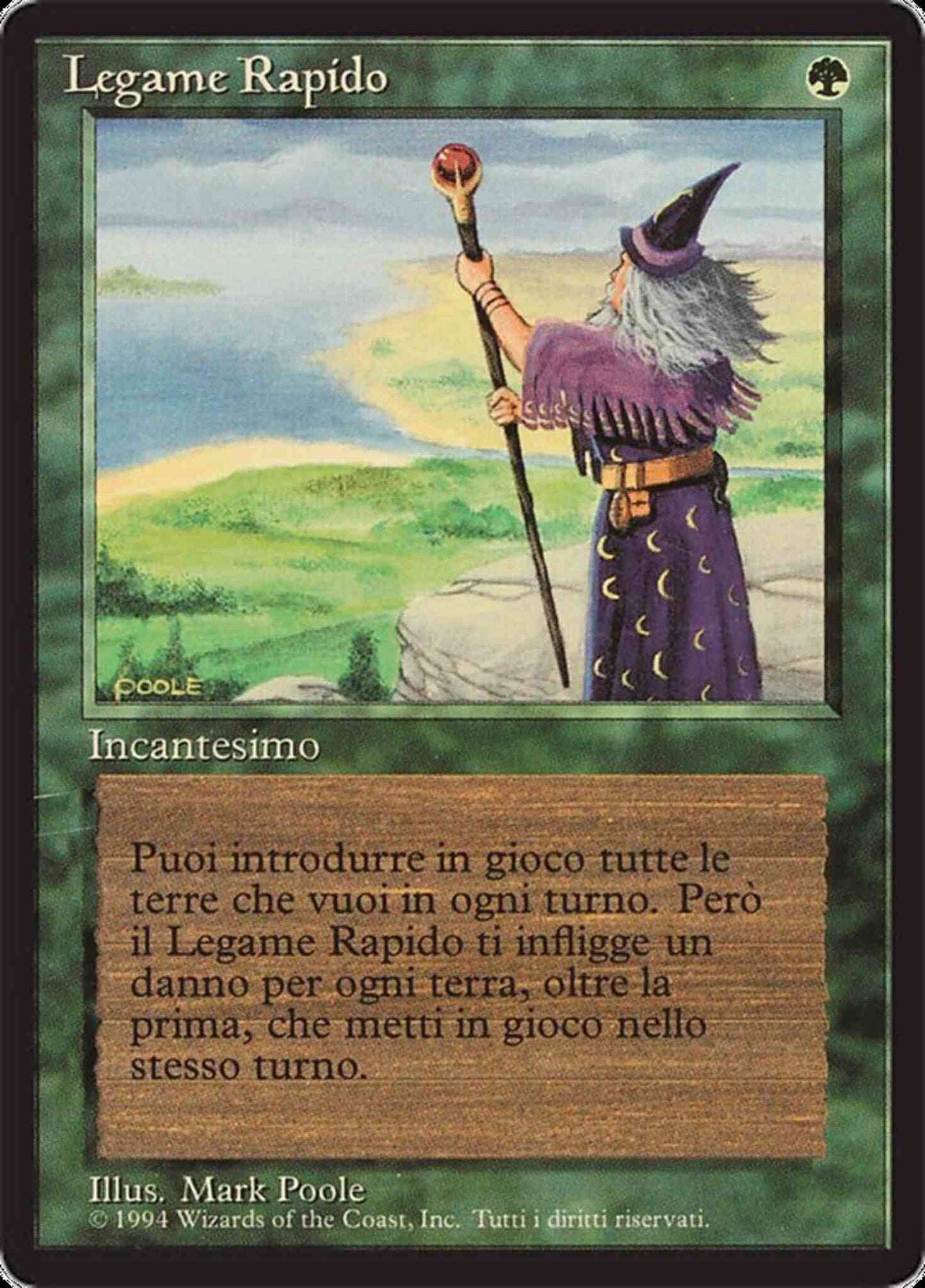 Fastbond - Italian [194] [Foreign Black Border: Italian] [Non-Foil]