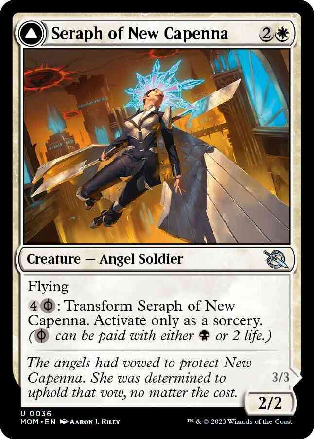 Seraph of New Capenna // Seraph of New Phyrexia [36] [March of the Machine] [Non-Foil]