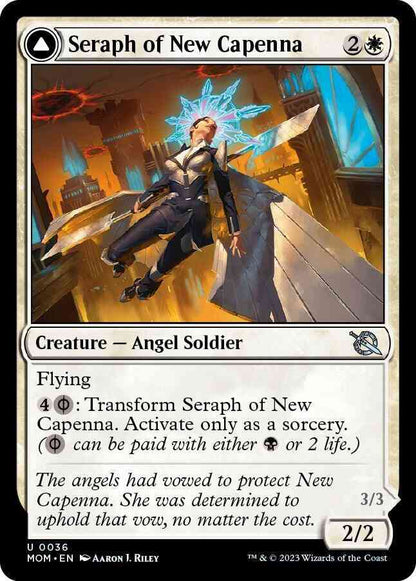 Seraph of New Capenna // Seraph of New Phyrexia [36] [March of the Machine] [Non-Foil]