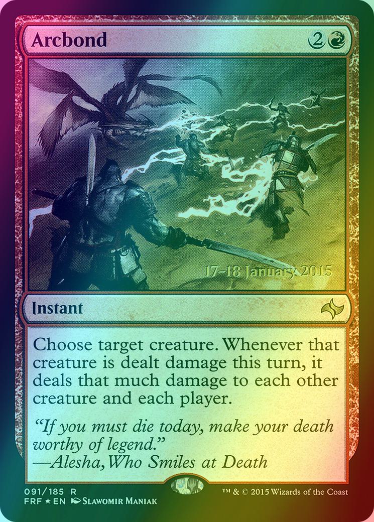 Arcbond [91s] [Fate Reforged Promos] [Foil]