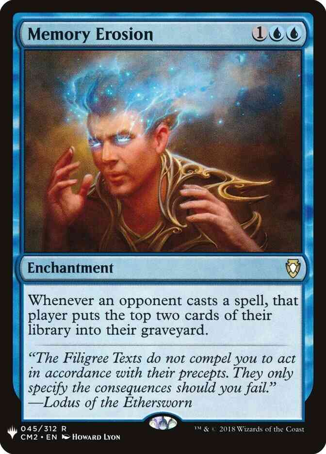 Memory Erosion [CM2-45] [The List] [Non-Foil]