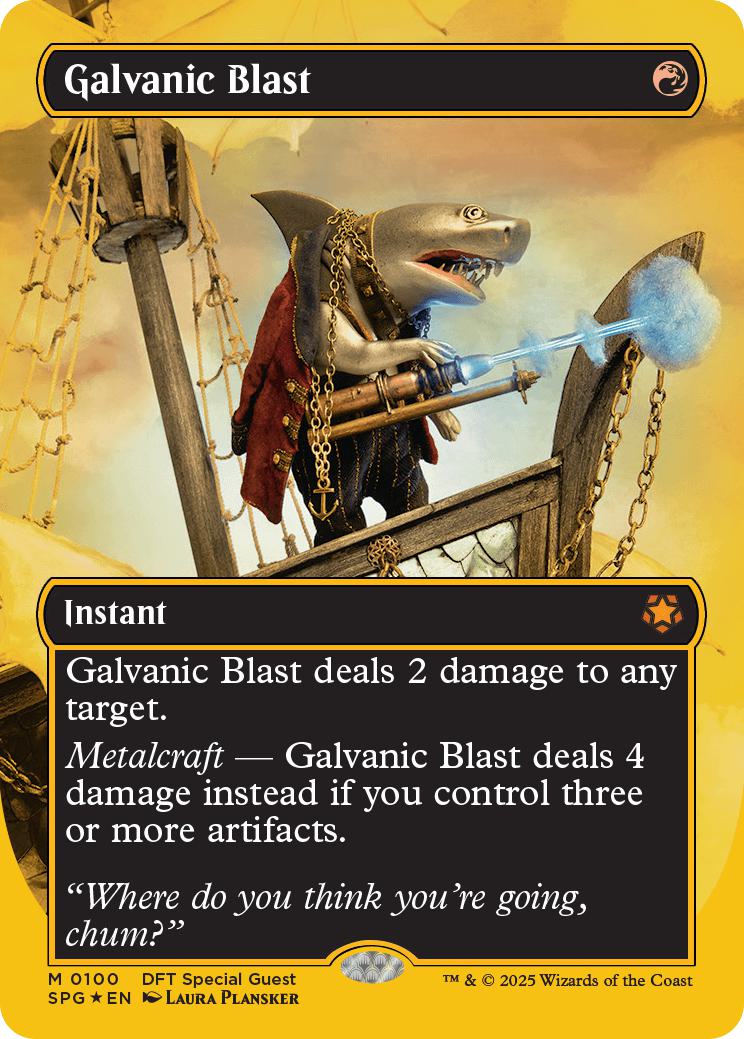 Galvanic Blast [100] [Borderless] [Special Guests] [First-place Foil]