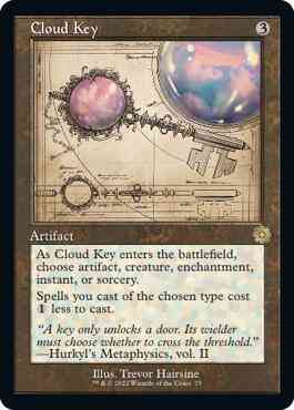 Cloud Key [75] [Retro Frame] [Schematic] [The Brothers' War Retro Artifacts] [Non-Foil]