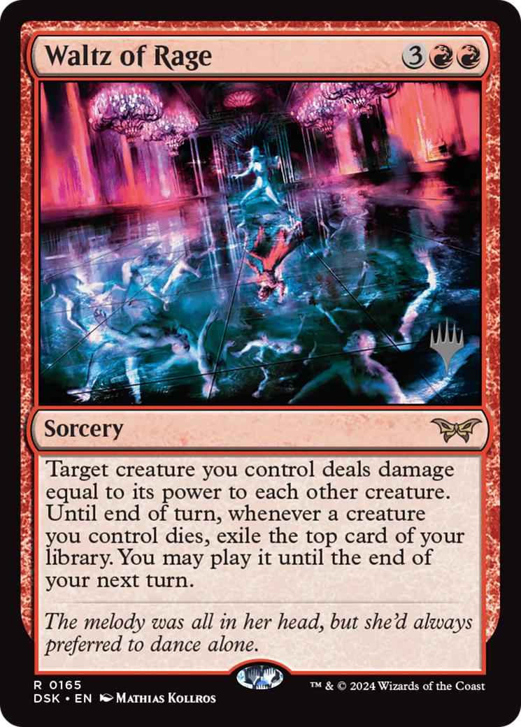 Waltz of Rage [165p] [Promo Pack] [Duskmourn: House of Horror: Promos] [Non-Foil]