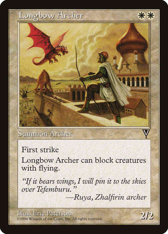 Longbow Archer [12] [Visions] [Non-Foil]