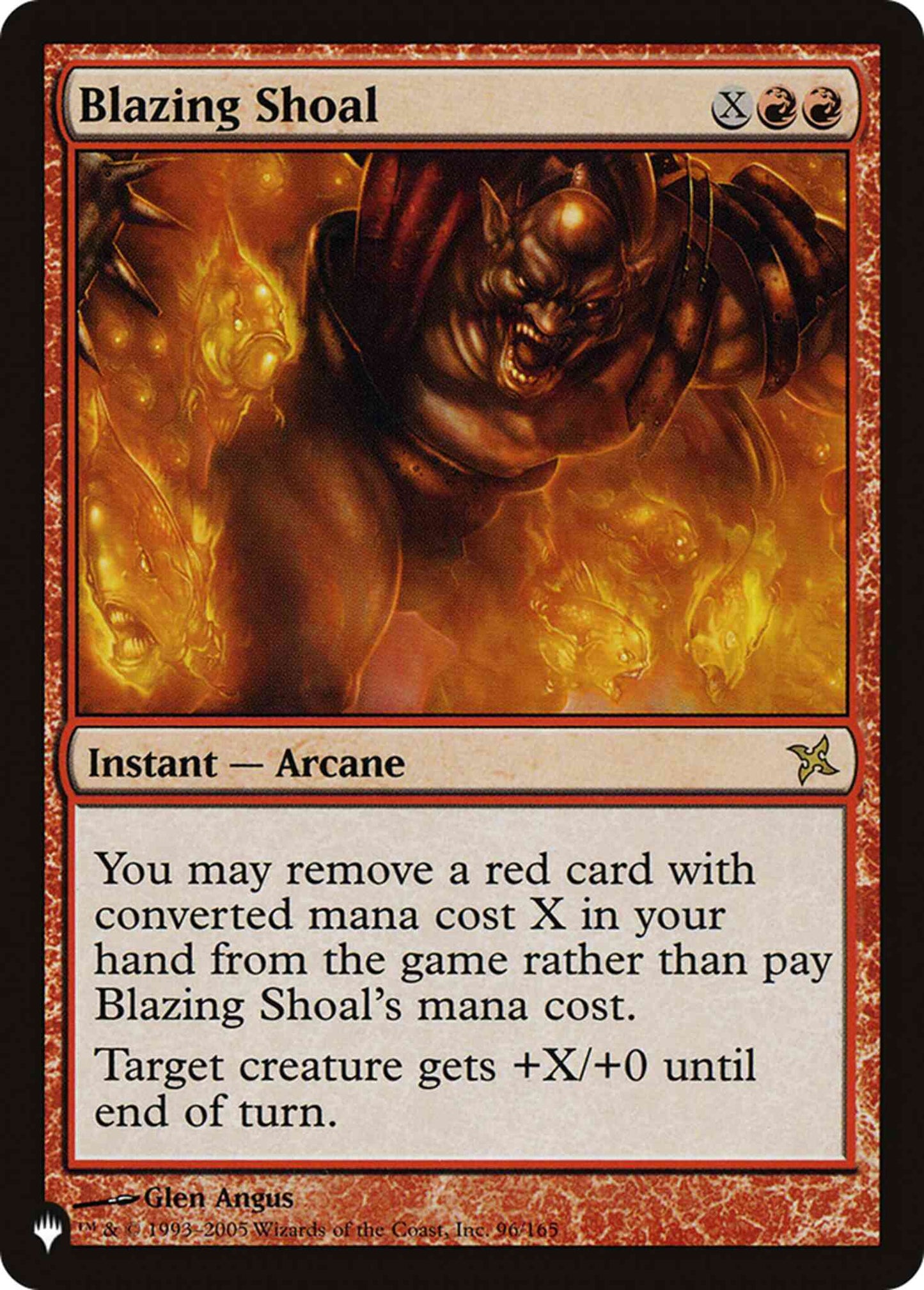 Blazing Shoal [BOK-96] [The List] [Non-Foil]