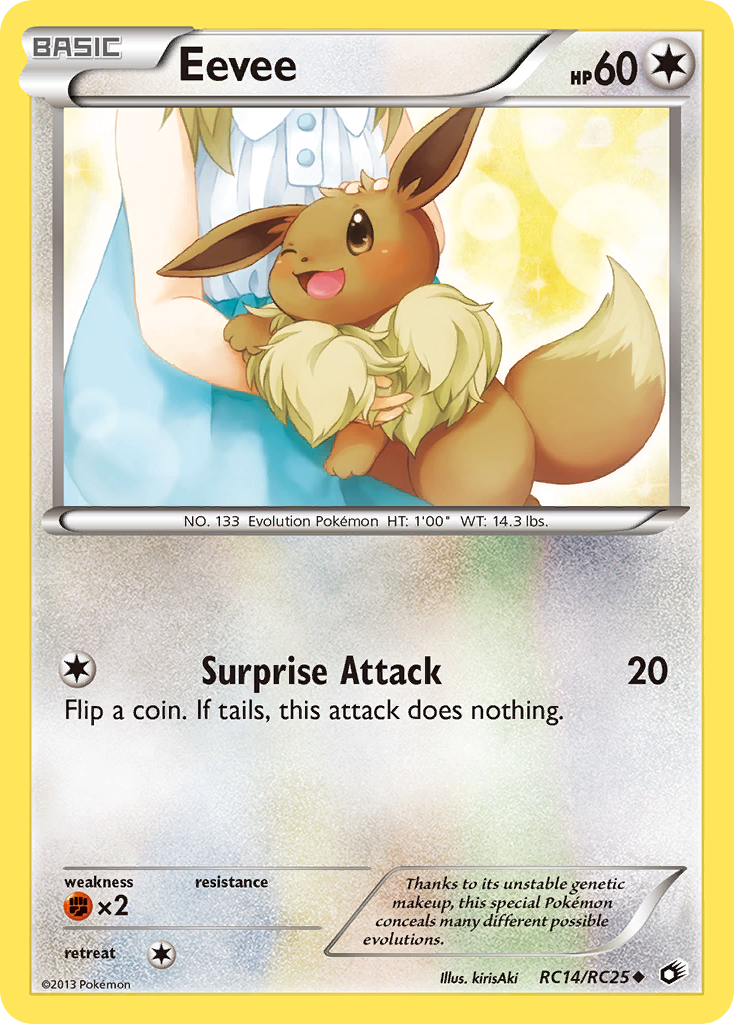 Eevee - RC14/RC25 - Uncommon [bw11-RC14] [Holo]