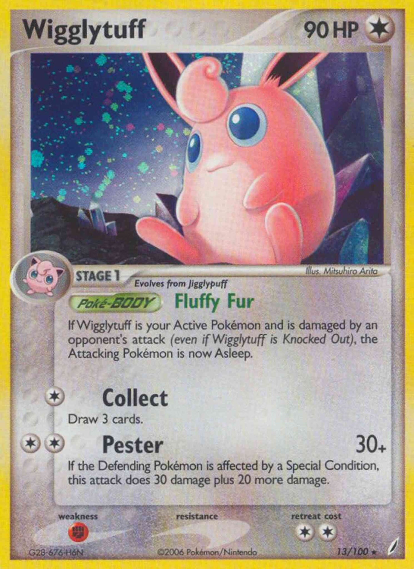 Wigglytuff - 13/100 - Rare Holo [ex14-13] [Holo]