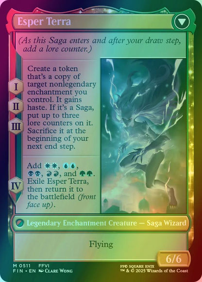 Terra, Magical Adept // Esper Terra [511] [Extended Art] [FINAL FANTASY] [Foil]
