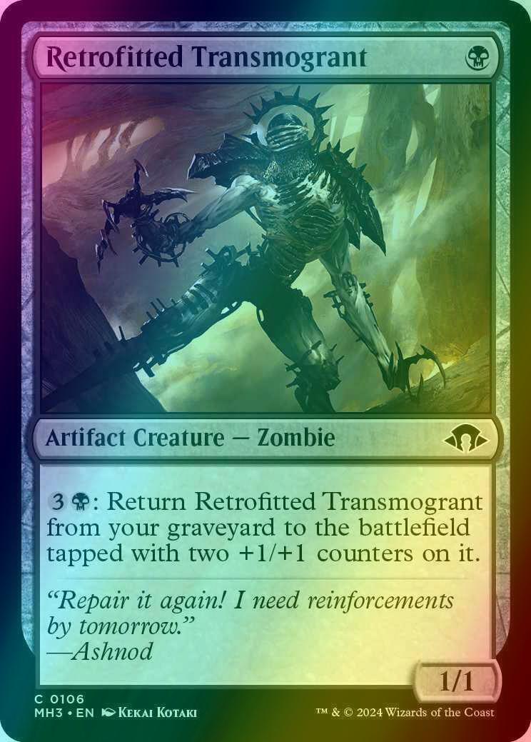 Retrofitted Transmogrant [106] [Modern Horizons 3] [Foil]