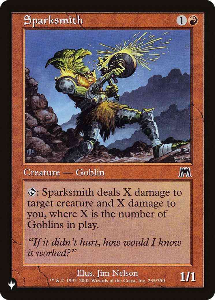 Sparksmith [ONS-235] [The List] [Non-Foil]