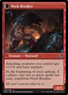 Breakneck Rider // Neck Breaker [147] [Shadows over Innistrad] [Non-Foil]