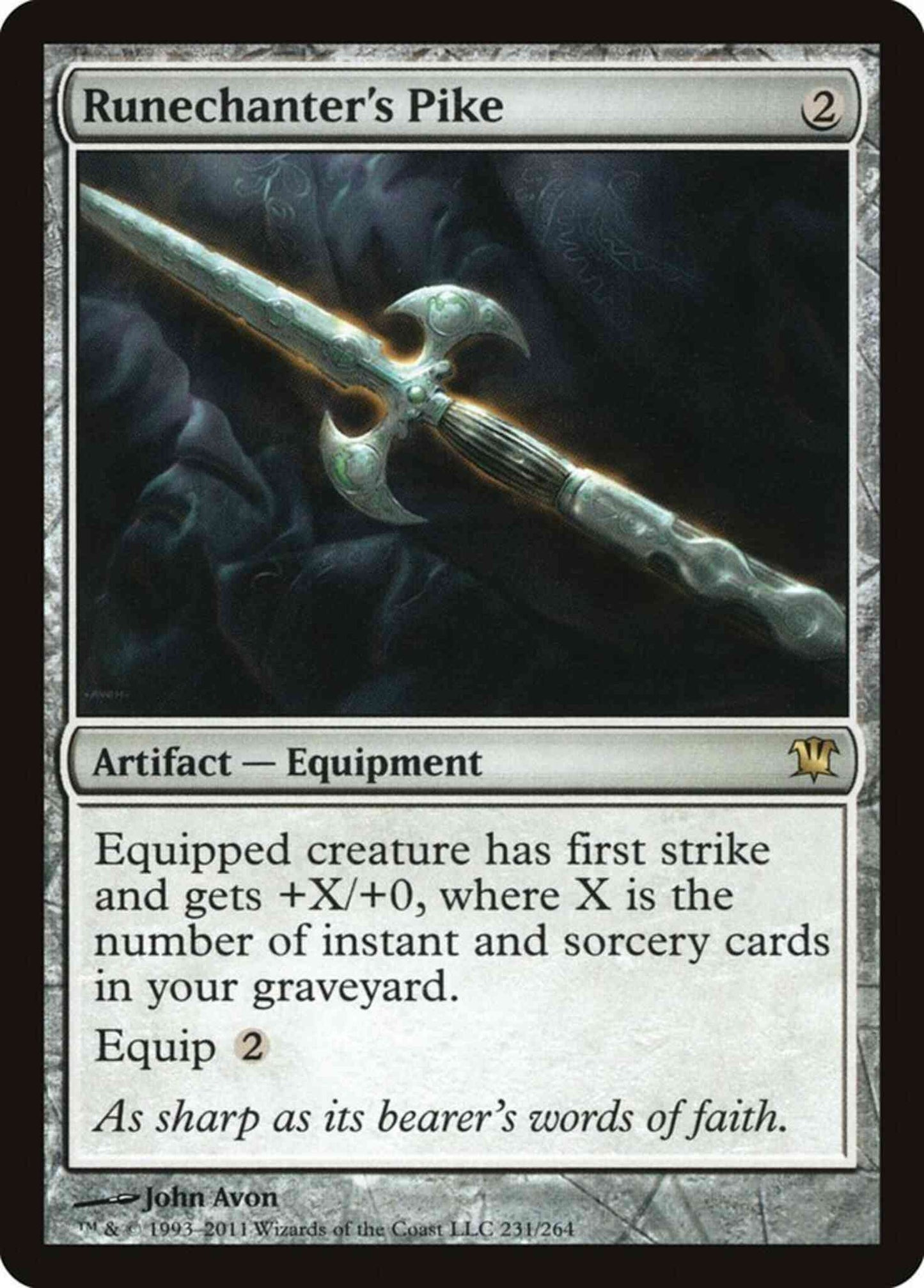 Runechanter's Pike [231] [Innistrad] [Non-Foil]