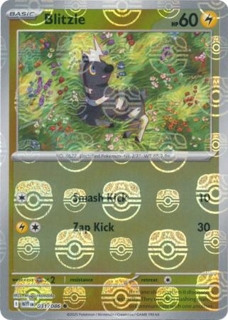 Blitzle - Master Ball Pattern - 031/086 - Common [sv105w-031] [Reverse Holo]