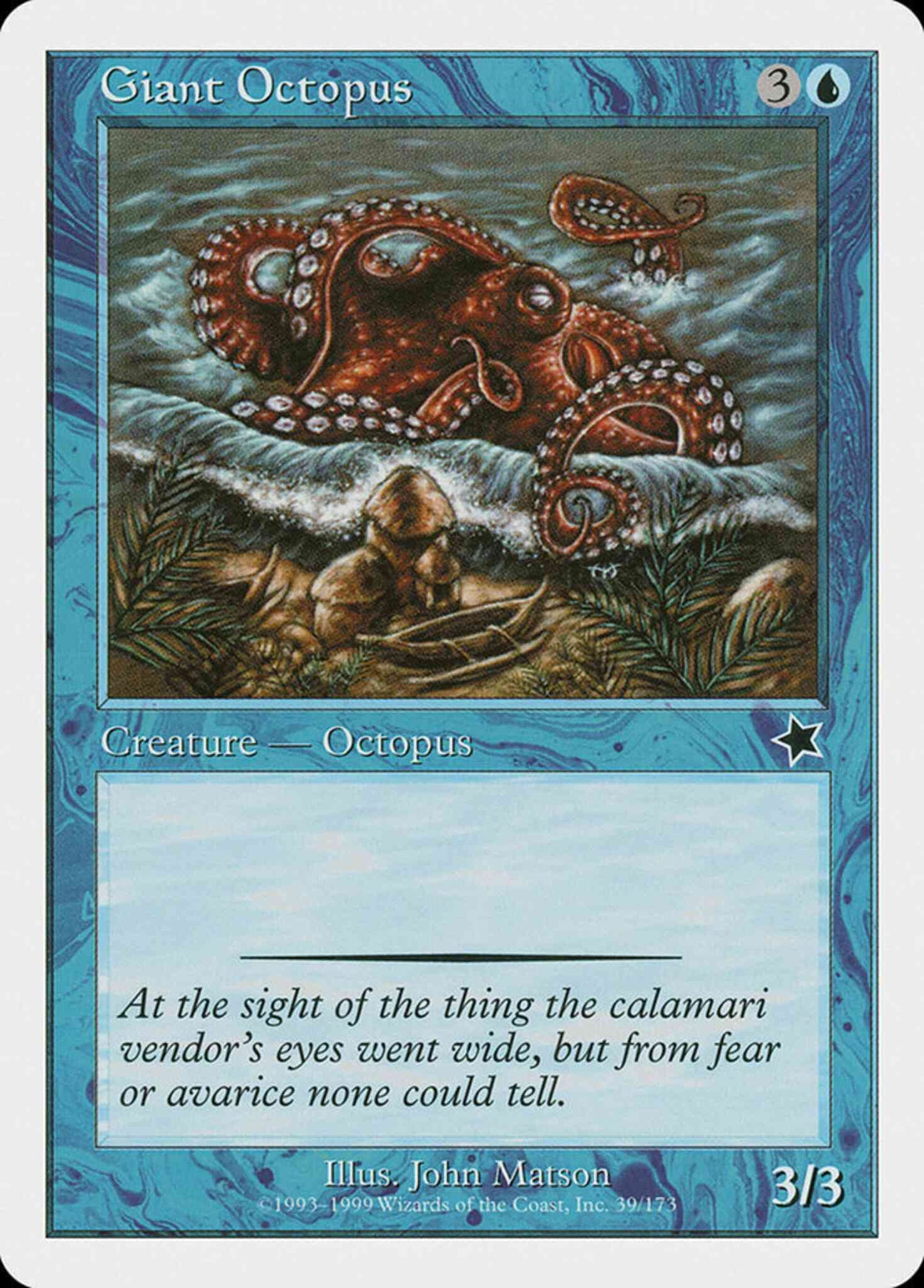 Giant Octopus [39] [Starter 1999] [Non-Foil]