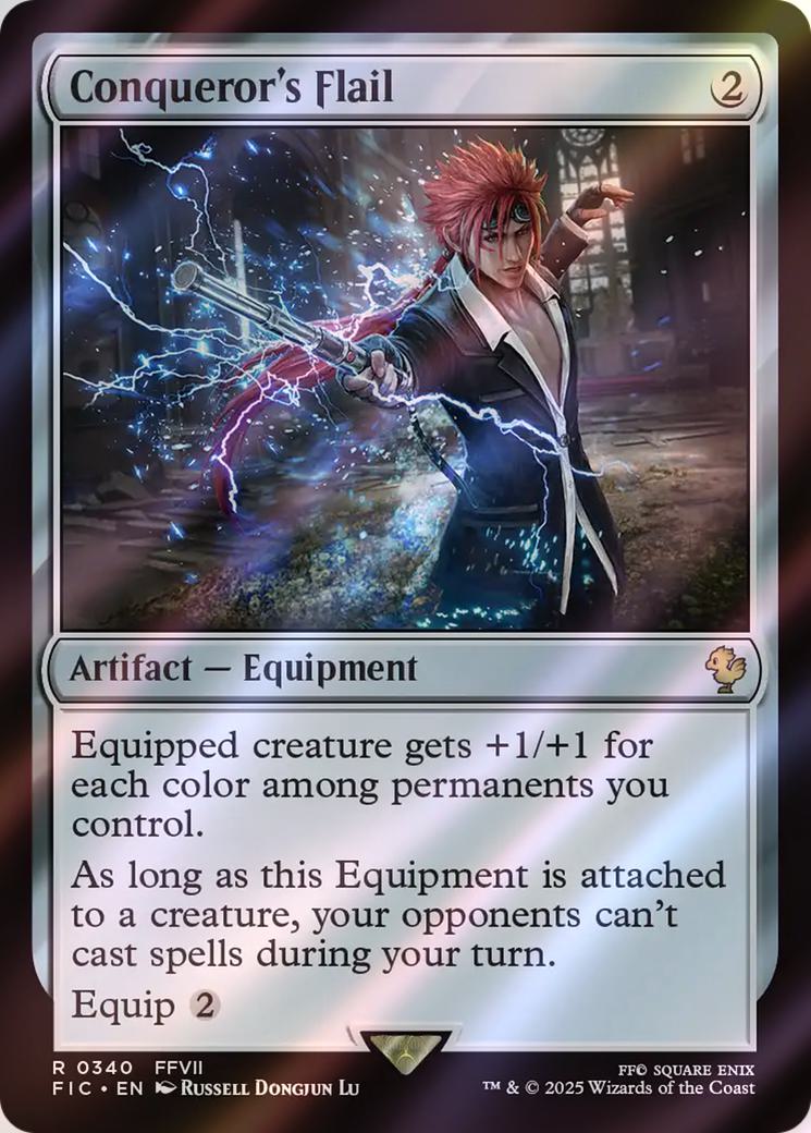 Conqueror's Flail [340] [FINAL FANTASY: Commander] [Surge Foil]