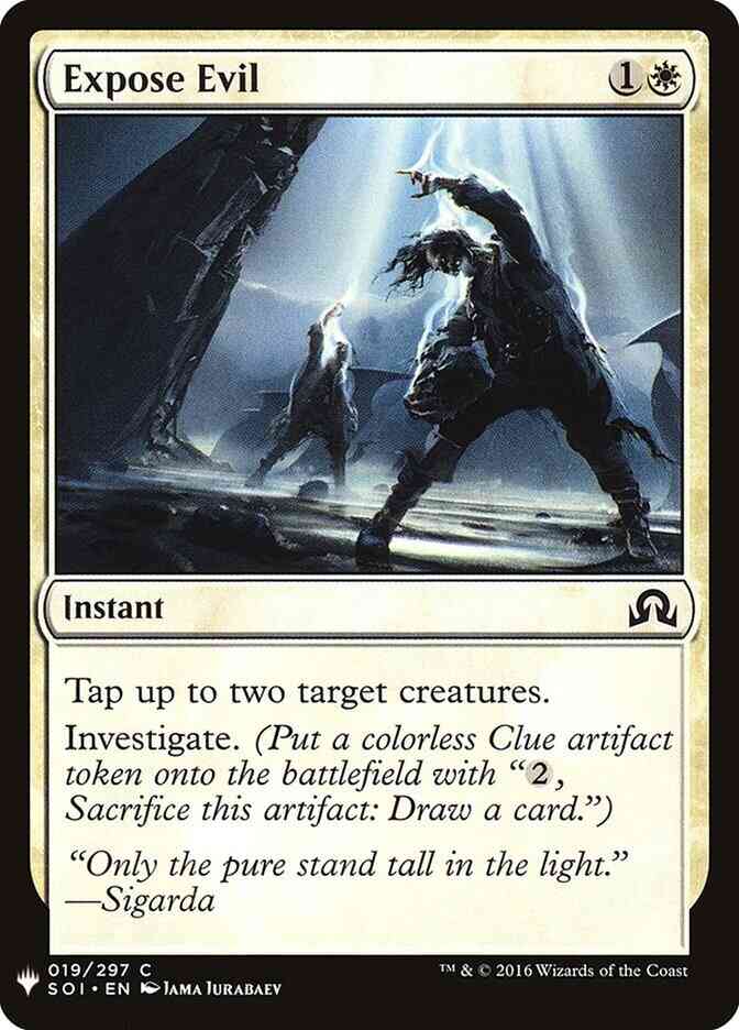 Expose Evil [SOI-19] [The List] [Non-Foil]