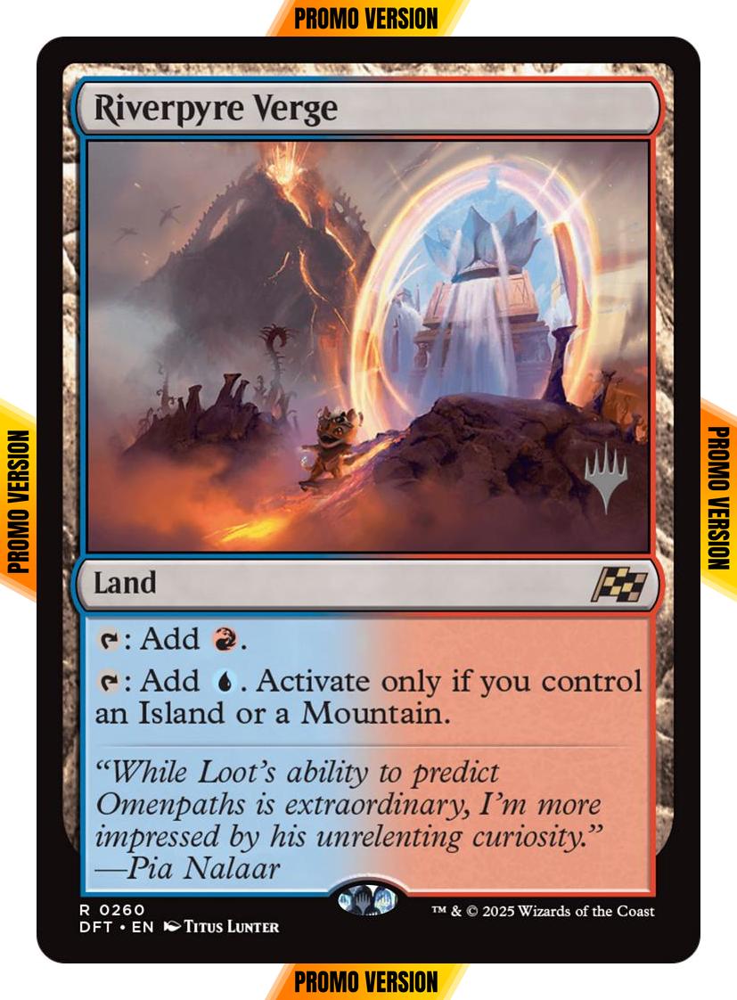 Riverpyre Verge [260p] [Promo Pack] [Aetherdrift: Promos] [Non-Foil]