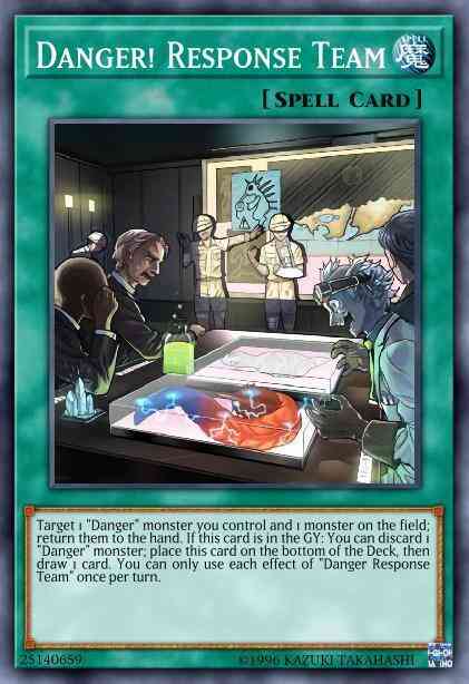 Danger! Response Team - MP19-EN221 - Prismatic Secret Rare - 1st Edition